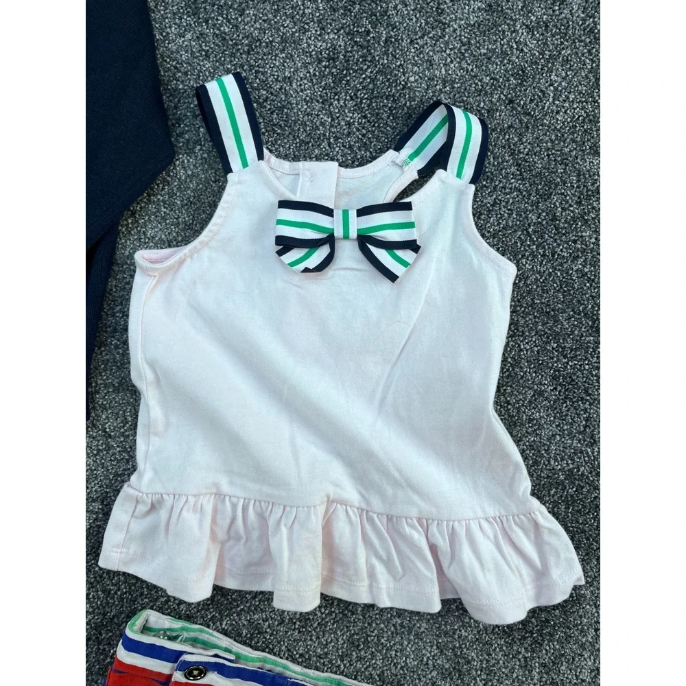 Girls Lot 4 Size 3 Janie Jack shirt, shorts, pants, sweater‎